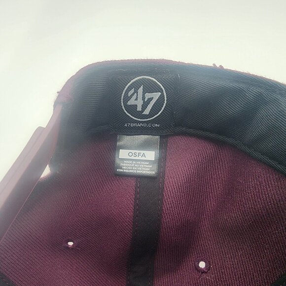 NHL Anaheim Ducks '47 Brand Adjustable Snapback Cap Hat - Picture 5 of 5